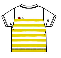 Mサイズ)《黄色》Tシャツおとうさんといっしょ