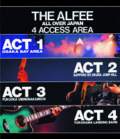 THE ALFEE ALL OVER JAPAN 4ACCESS AREA 1988