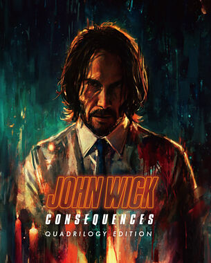 ジョン・ウィック:コンセクエンス クアドリロジー・エディション Blu-ray 【数量限定・8枚組】