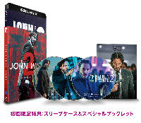 ジョン・ウィック:チャプター2 4K ULTRA HD+本編Blu-ray+特典Blu-ray<3枚組>