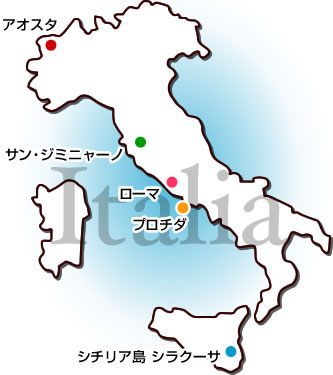 イタリアMAP